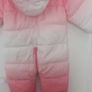 New baby girl snowsuit padded with fleece lining throughout .New .No tags but never worn .12 euro . Image 4