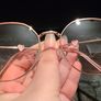 Ombre clear to pink Sunglasses / glasses Image 2