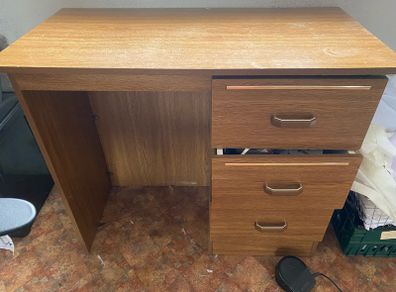 Study desk and swivel chair
