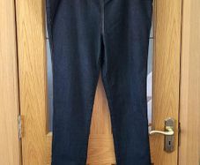 Navy straight leg jeans, Size 20