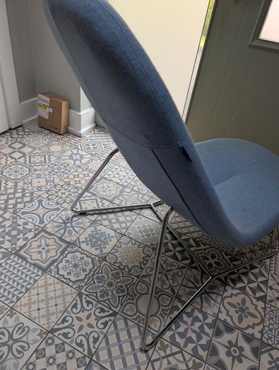 chair and footstool