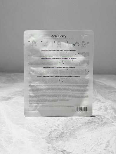 New FOREO Acai Berry Smoothing Tencel Sheet Mask