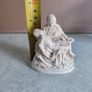 Pieta Stone Finish Statue, 3.50" New Image 8
