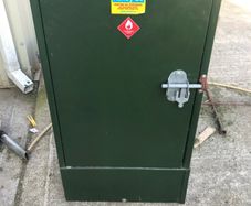 heating oil drum dispenser