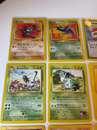 Vintage Pokemon Card Bundles 36 Cards