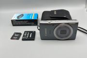 Canon IXUS 165 20MP Digital Camera Grey Tested - Full Kit