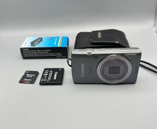 Canon IXUS 165 20MP Digital Camera Grey Tested - Full Kit