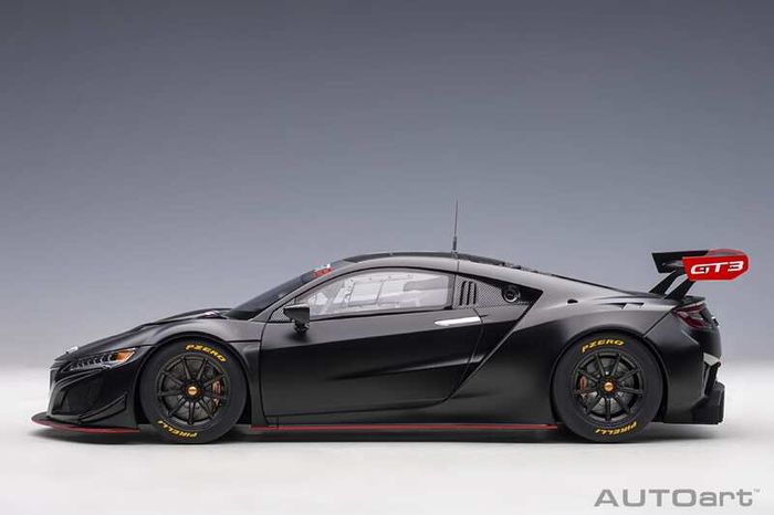 Honda Nsx Gt3 Matt Black - Autoart - 1/18 - New In Box