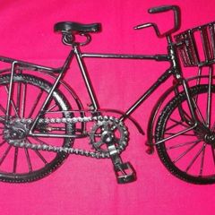 Vintage Handmade Metal Bicycle