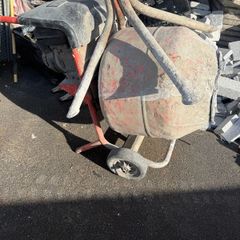 petrol cement mixer