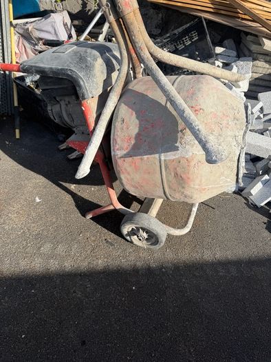 petrol cement mixer