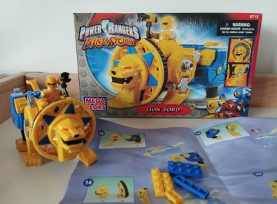 Power Rangers Ninja Storm Lion Zord  Mega Bloks