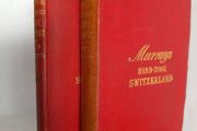 A Handbook for Switzerland (2 Volume Set) Part 1: Switzerland without the Pennine Alps; Part II, The Alps of Savoy and Piedmont, The Italian Lakes and part of the Dauphine by John Murray (HQ453)