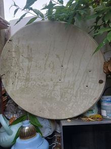 satellite dish + holder