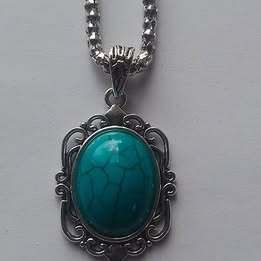 3 Piece Boho Green Jewellery Set Earthy Tones Free Postage