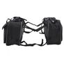 Twin Black Motorcycle Pannier Bags Image 3