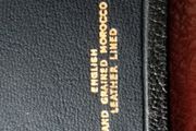 Holy Bible Pitt Minion Cambridge Vintage English hand grained Morocco black leather on3n3ss