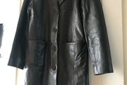 Leather coat