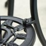 3PCs Garden Table Set Bistro Set Round Table with Umbrella Hole and 2 Chairs for Outdoor Indoor Patio Balcony Aluminium Image 8