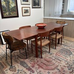 Mid Century table & chairs