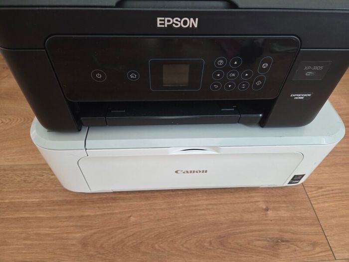 Canon and epson printer, not been used for a while, not sure working perfect