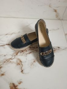 Designer Guess espadrilles loafers slip on flats shoes UK 5.5-6 as new