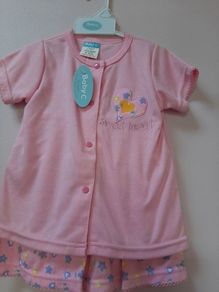 New vintage baby top and shorts tag attached