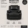 New Full Leather Recliner Larsons Sofa Sets Image 10