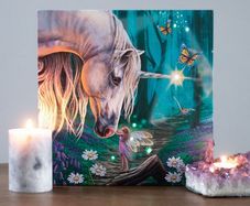 Enchanted Canvas with Lights - lovely gift