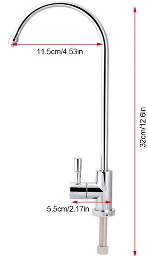 Anti-Splash Basin Mixer for RO Drinking Water Filter