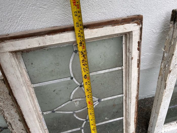 Antique Stained leader Glass window