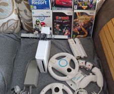 Nintendo Wii with Mario kart and Sports Resort