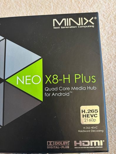 Minix 4K smart Media Box android