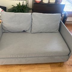 IKEA  2 Seater Sofa Bed  Light Grey
