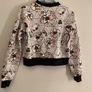 Size XS Ladies FILA crewneck flower pattern Image 2