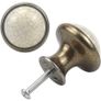 10PCS Vintage Cabinet Knobs, 33MM Ceramic Knobs, Vintage Shabby Chic Round Drawer Knobs, Kitchen Cabinet Cupboard Drawer Door Knobs Pull Handles for Chest of Drawers Kitchen Cabinet Cupboards (FREE POSTAGE) Image 6