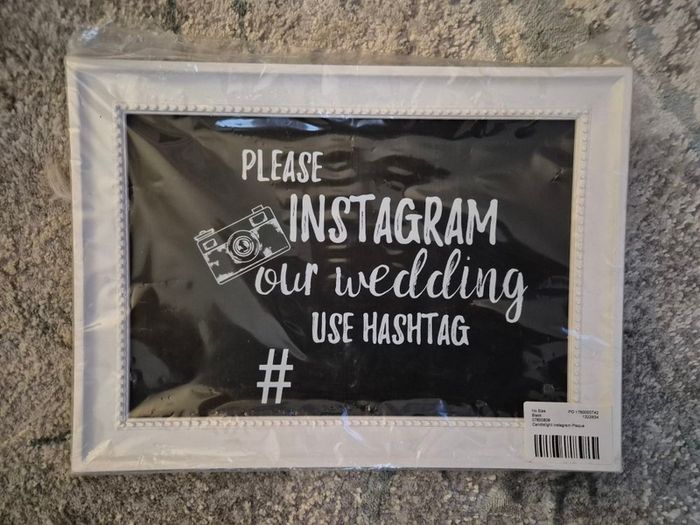 Wedding sign