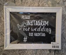 Wedding sign