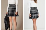 Karen Millen Knit Skater Dress,  Size Large