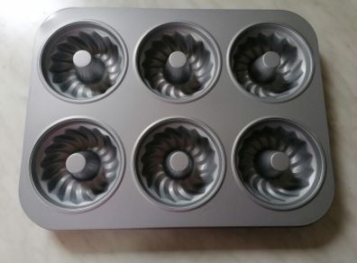 6-Cup Ring Cake Moulds