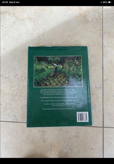 Gardening book