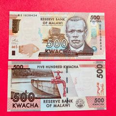 Malawi.  500  KWACHA    2014  Pick  66a.  ( Uncirculated )