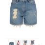 Zadig & Voltaire   Tomboydenim shorts Image 3