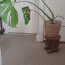 vintage elephant plant stand Image 3