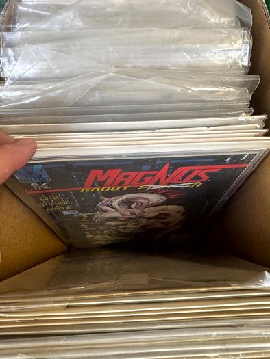 Valiant Long Comic Box w 270 comics for Sale