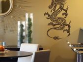 	 CHINESE DRAGON BIG WALL ART DECAL STICKER TRANSFER CH5