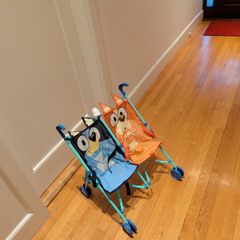 Bluey twin Buggy