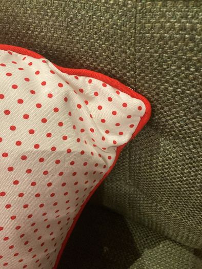 IKEA Malinmaria 50 cm by 50'cm Orange Polka Dot Cushion covers ( 2 ) - Brand new