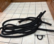 Laoch Commercial Battle Rope + Wall Anchor!