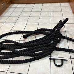 Laoch Commercial Battle Rope + Wall Anchor!